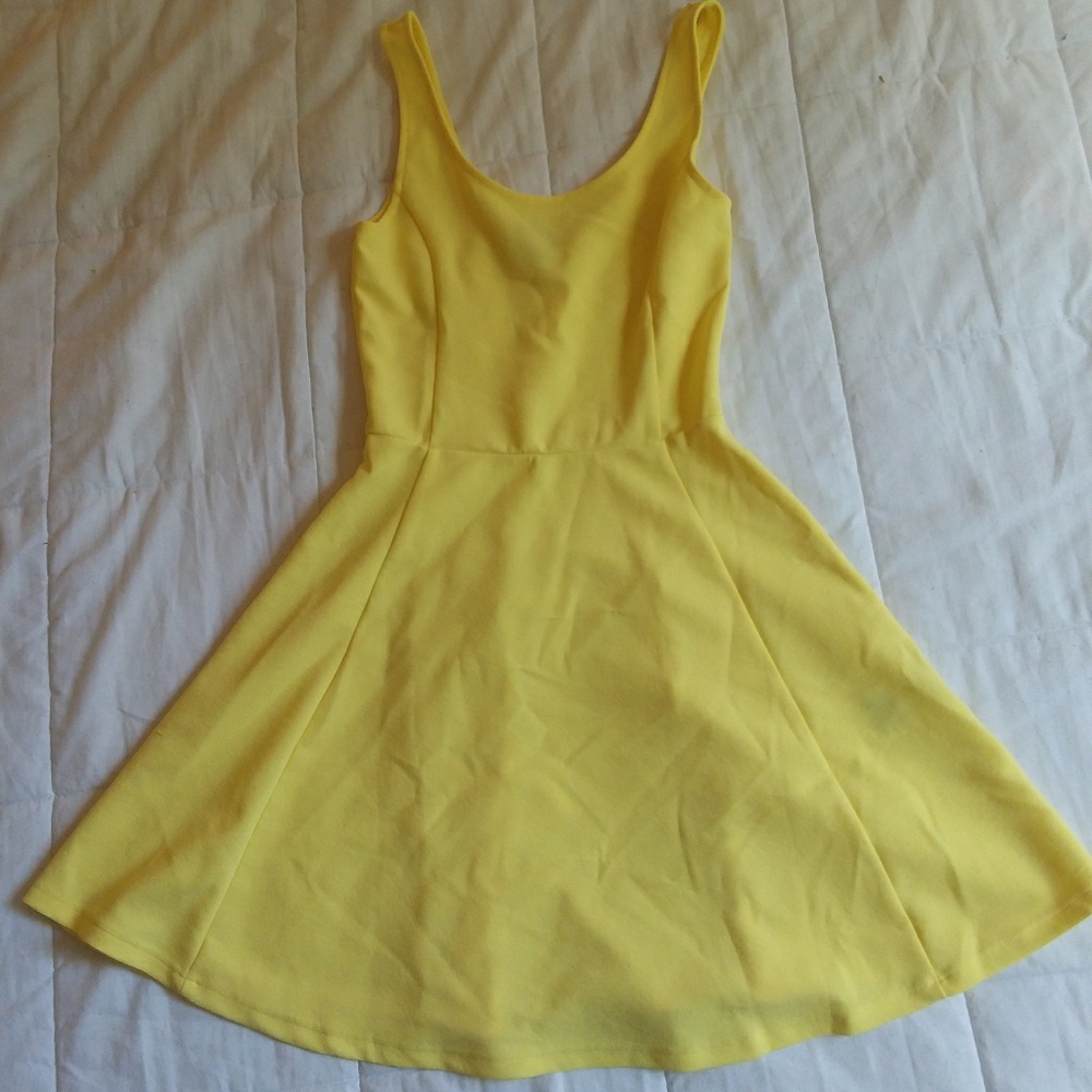 Pale Yellow Dress